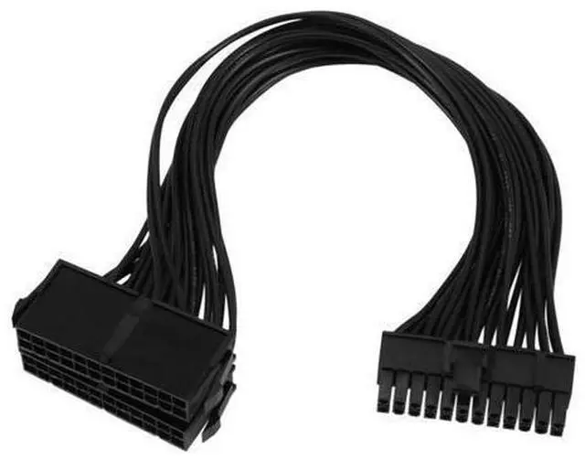 Alt view image 3 of 4 - FOR X16 Extension Cable Black X16 Extension Cable Pcie 4.0 300Mm 90° Pcie Connector Extension Cable Compatible With Pcie 3.0 Systems
