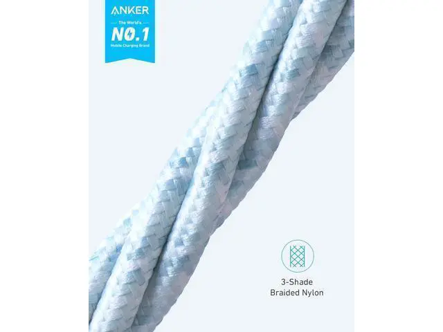 Alt view image 9 of 14 - USB A to Lightning Cable(3.3FT 1Pack) MFi Certified Nylon USB to Lightning Cord for iPhone 14/13/12/11 Pro/11/XS MAX/XR/8/7/6s Plus Cable(Blue)