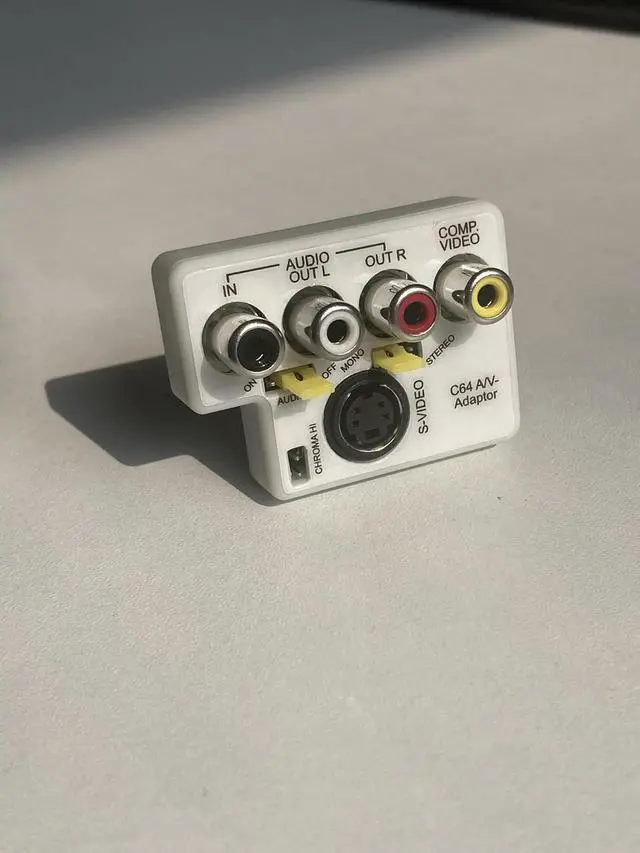 Alt view image 2 of 7 - Commodore 64/128 AV Adaptor - S-Video Composite & 2ch Audio L/R