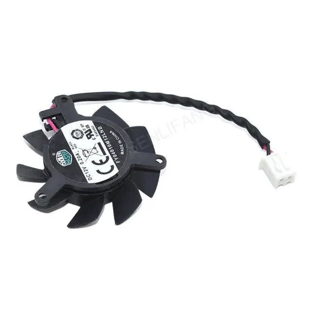 Alt view image 8 of 10 - New Graphics Card Fan FY04010M12LNB DC 12V 0.20A 37x37MM 2Lines