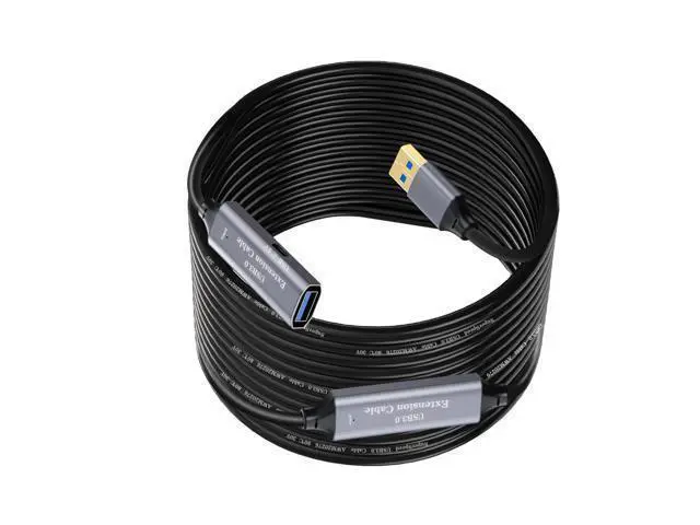 Alt view image 12 of 12 - USB3.0 Male Female 5M/30M Aluminum Alloy Extension Cable PVC USB Cable Scanning Computer Mouse Keyboard Printer Data Access 5M