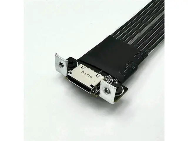 Alt view image 6 of 8 - YOC-Oculink SFF-8611/8612 PCIE 4.0 X4 Gen4 M. 2 Nvme To Graphics Card Adapter Cord External Extension Cable