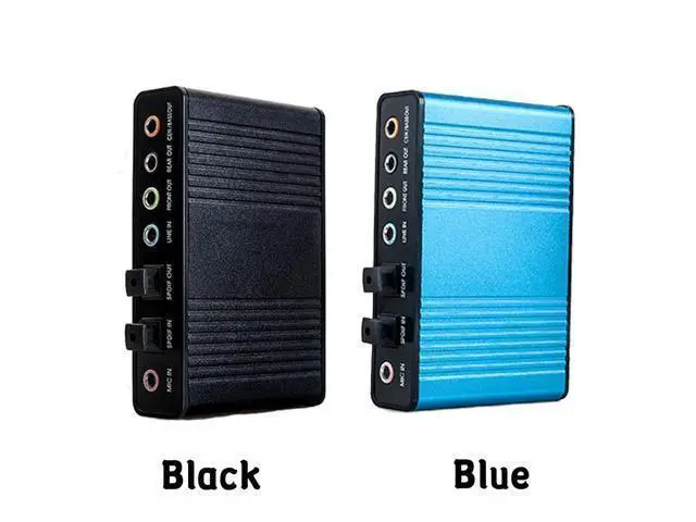 Alt view image 8 of 10 - 5.1 Sound Card Usb 2.0 Sound Card Cmi6206 Chipset Usb Usb Audio Device Class And Usb Hid Class Spec 6 Channel Output