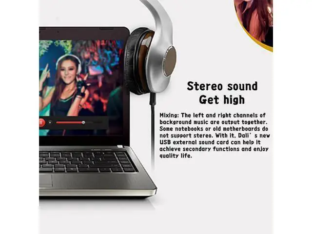 Alt view image 10 of 10 - 5.1 Sound Card Usb 2.0 Sound Card Cmi6206 Chipset Usb Usb Audio Device Class And Usb Hid Class Spec 6 Channel Output