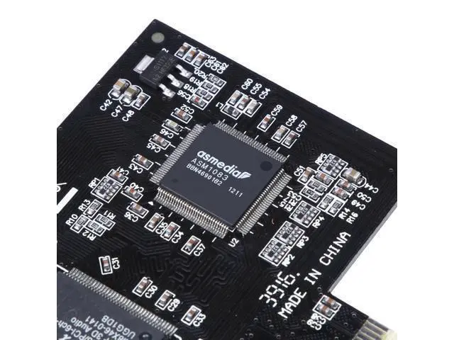 Alt view image 11 of 12 - PCI Express Sound Card 5.1CH 5.1 Channel CMI8738 Chipset Audio Interface PCI-E Stereo Digital Card Desktop Soundcard