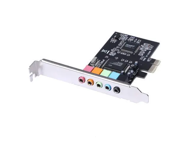 Alt view image 9 of 12 - PCI Express Sound Card 5.1CH 5.1 Channel CMI8738 Chipset Audio Interface PCI-E Stereo Digital Card Desktop Soundcard