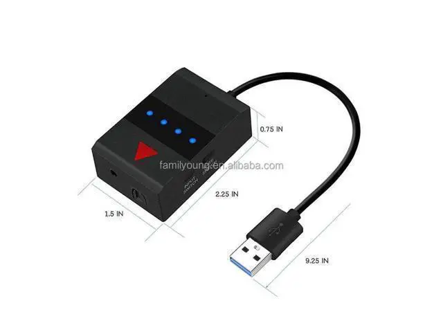 Alt view image 8 of 12 - TX12S Low Latency Stereo Audio Blue-tooth Transmitter Optical SPDIF 3.5mm for Headphone TV Speaker Wireless Transmitter Adapter