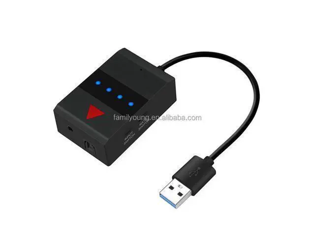 Alt view image 10 of 12 - TX12S Low Latency Stereo Audio Blue-tooth Transmitter Optical SPDIF 3.5mm for Headphone TV Speaker Wireless Transmitter Adapter