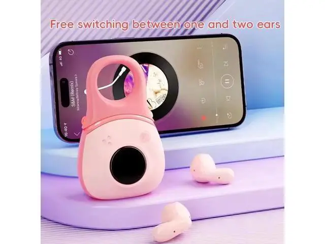 Alt view image 12 of 12 - R27 Anc Portable TWS Wireless BT Earbuds HD Sound Quality Type c Sports Gaming Headsets Headphones Earphones