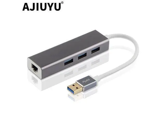 Alt view image 6 of 10 - USB HUB USB 3.0 To Gigat Ethernet Adapter RJ45 Dock Multi Port For PC Computer Laptop Accessories usb3.0 Hub