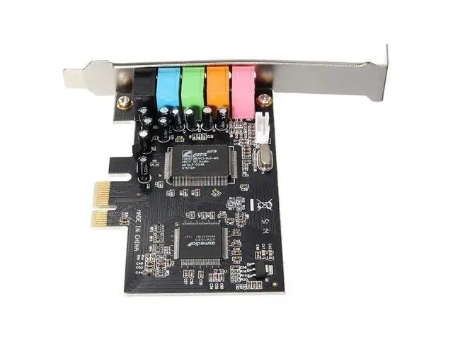 Alt view image 10 of 14 - PCI Express PCI-E 5.1 Channel 3D Audio 6 Channels Digital Sound Card For win XP