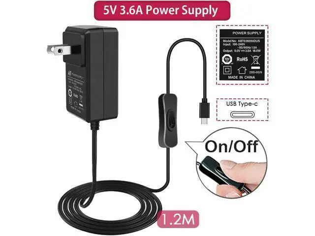 Alt view image 9 of 14 - Case with PWM Fan for Raspberry Pi 4, 18W 5V 3.6A USB-C Power Supply for Raspberry Pi 4, Heatsinks, USB Card Reader, Micro HDMI Cable, Micro HDMI to HDMI Adapter for Raspberry Pi 4 8GB/4GB/2GB