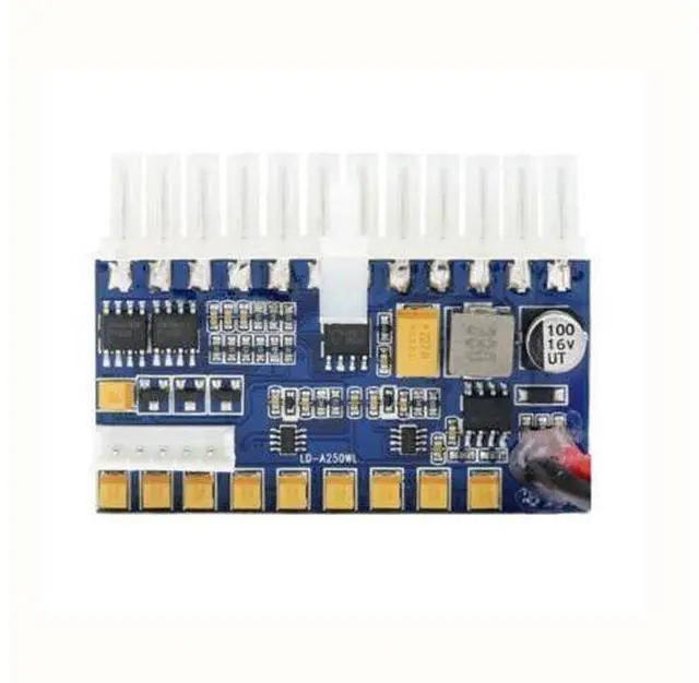Alt view image 7 of 8 - 250W Output Switch Power Supply Module for PC DC 12V 250W 24Pin Pico PSU ATX Switch PSU Car Auto Mini ITX DC TO DC Power Supply