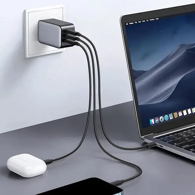 Alt view image 10 of 14 - 20-Pack Bulk USB C Charger Cable - Multipack Type-C Charging Cords USB 2.0 for Phones and Tablets 3.3ft Black