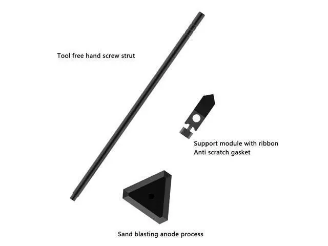 Alt view image 9 of 10 - Aluminum Alloy Graphics Card Holder Jack Bracket Desktop PC Computer Case GPU Video Card Stand Water Cooling Accessories