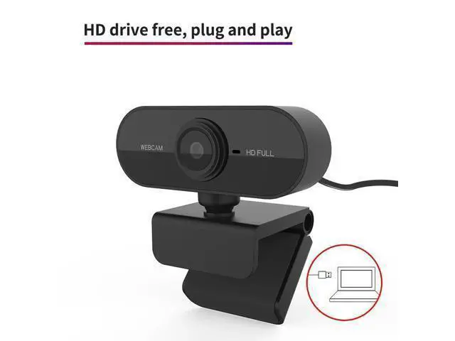 Alt view image 10 of 10 - 1080P Full HD USB Video Gamer Web Camera Web Cam Computer Built-in Microphone For PC Laptops Desktop Camara Web