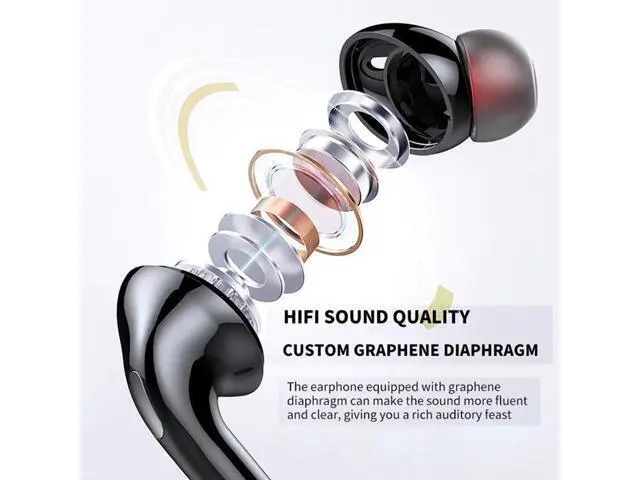 Alt view image 9 of 10 - 100 hours Wireless Earphone Bluetooth Magnetic Neckband Headphone IPX5 Waterproof Sport Headset Noise Cancelling Micophone