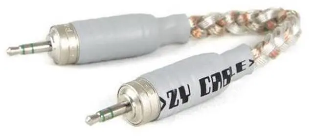 Alt view image 5 of 8 - HiFi Cable Silver Cable 3.5mm Male to Male Stereo Audio Cable Noah's Ark & Plug CANARE F12 ZY-009