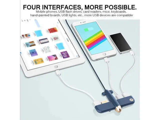 Alt view image 6 of 10 - Hub Usb Aircraft Shape USB Splitter External Multi Ports USB HUB For Cute 4 Ports USB 2.0 HUB Usb Hub 3.0