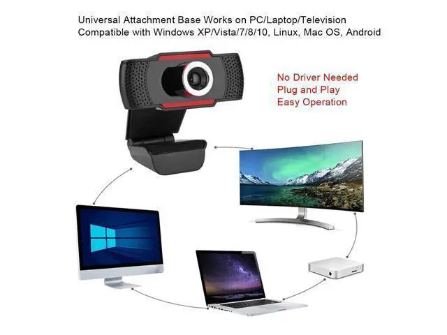 Alt view image 10 of 10 - Camera 1080P HD 1920x1080 usb Webcam Computer Camera with Microphone web cam pc camera for pc laptop deaktop computer