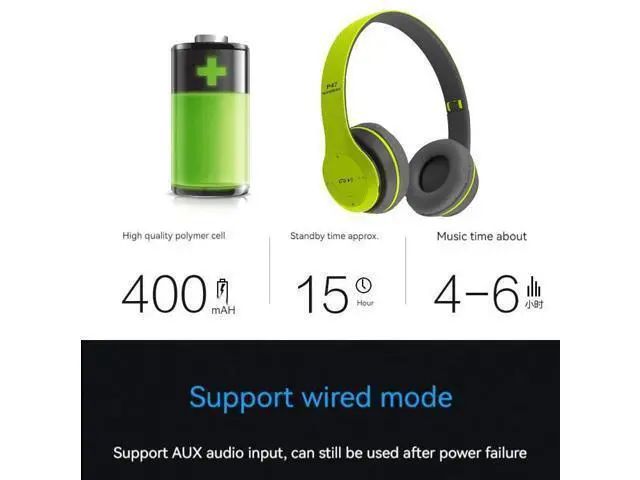 Alt view image 9 of 12 - SOEWIOU Upgraded Hybrid Active Headphones with Transparent Modes Playtime Wireless Bluetooth with Mic Deep Bass Soft-Earpads Fast Charging-Green