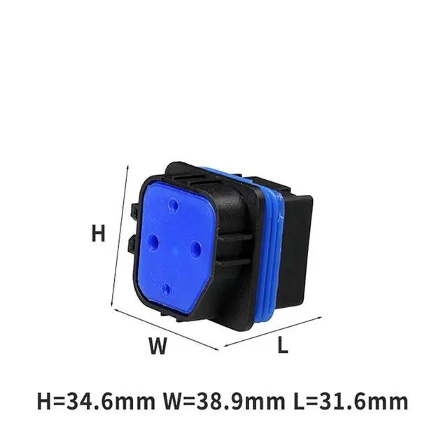 Alt view image 11 of 12 - 5 Pin 12077951 Relay Socket 12065686 Waterproof Wiring Connector 2194 For Brightener Modification With Line15cm Or Without Line(5p female,1 SET_5P)