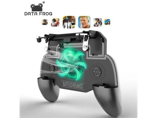 Alt view image 8 of 10 - For Pubg Game Gamepad For Mobile Phone Game Controller l1r1 Shooter Trigger Fire Button For IPhone For Free Fire