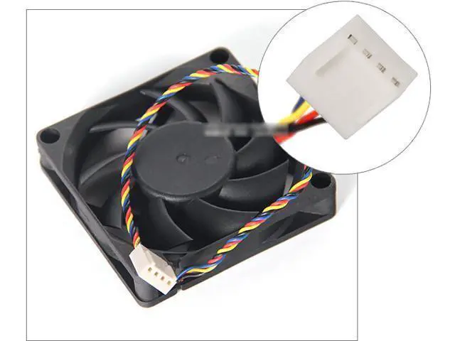 Alt view image 4 of 4 - AVC 7015 DA07015R12U AMD CPU Cooling fan with 12V 0.7A 4 Wires 4 Pins PWM