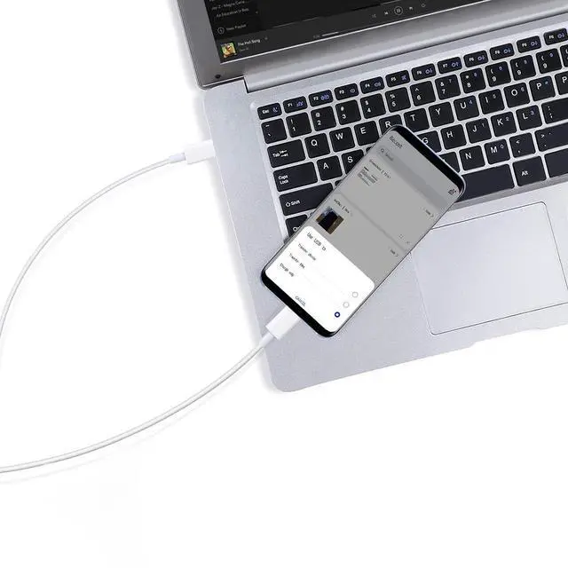 Alt view image 8 of 8 - USB C to USB C Cable 20-Pack Bulk 3ft Type C Charging and Data Cord Multipack White