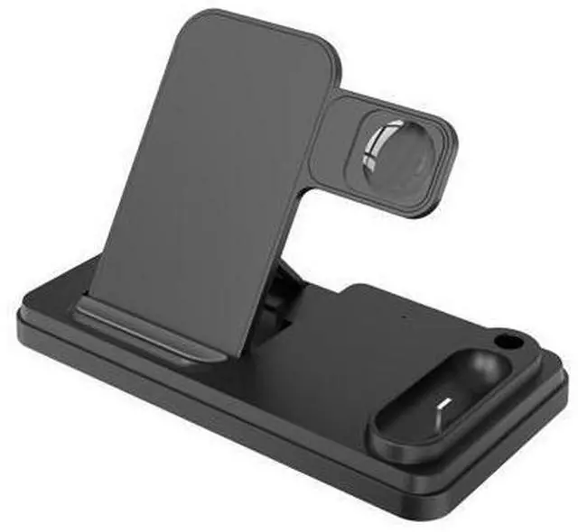 Alt view image 5 of 8 - Magnetic Wireless Phone Charger Holder 15W Fast Charging Laptop Compatible Multi-function 12 Months Warranty Black Black