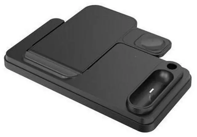 Alt view image 7 of 8 - Magnetic Wireless Phone Charger Holder 15W Fast Charging Laptop Compatible Multi-function 12 Months Warranty Black Black