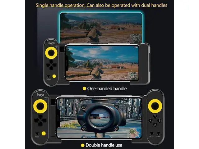 Alt view image 6 of 10 - NEW PG9167 for iOS Android Mobile Phone / PC / Tablet for PUBG Games bluttoth Wireless Gamepad Stretchable Game Controller