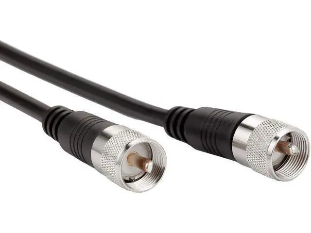 Alt view image 6 of 8 - RG8x Coaxial Cable 15ft, CB Coax Cable, UHF PL259 Male to Male Low Loss CB Antenna Cables, 50 Ohm for HAM Radio, Antenna Analyzer, Dummy Load, SWR Meter .