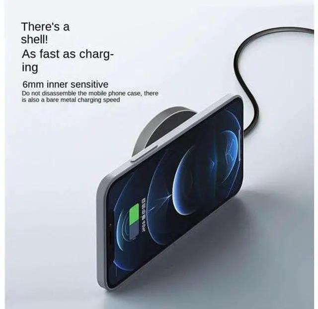 Alt view image 7 of 10 - For iphone 16/17 25W Fast Charge Magnet Wireless Phone Charger Type C 25W PD Charger for iphone for google