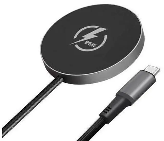 Alt view image 6 of 10 - For iphone 16/17 25W Fast Charge Magnet Wireless Phone Charger Type C 25W PD Charger for iphone for google