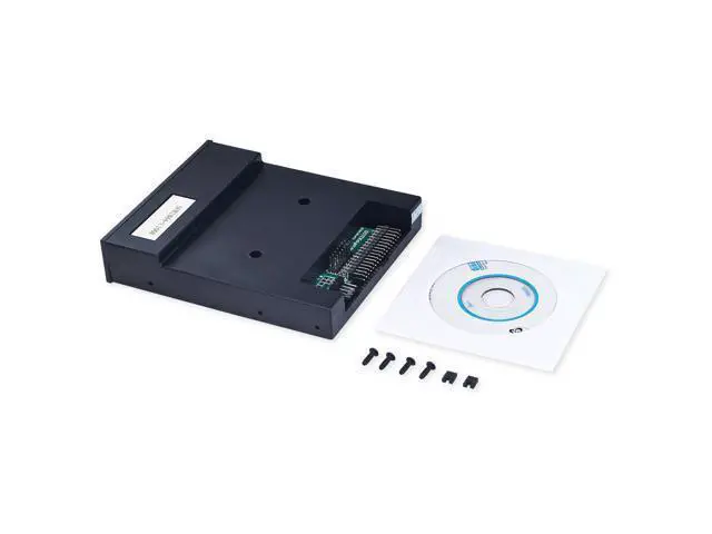 Alt view image 6 of 10 - USB Floppy Drive Emulator, SFR1M44-U100K 3.5 Inch 1.44MB SSD Simulation Floppy Disk Drive Emulator Plug, Flash Disk Floppy Drive Emulator and CD Screws for Musical Keyboad(Black)