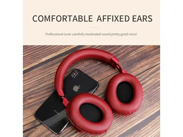 Alt view image 9 of 10 - Ho Wireless Headphones Gaming Headset Stereo foldable Sport Earphone Microphone Gaming Cordless Auriculares Audifonos
