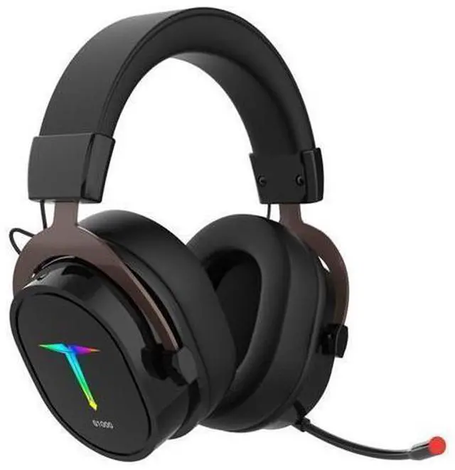 Alt view image 9 of 14 - SAMA G1000 Gaming Headphone 2.4G Bluetooth Wireless Noise Cancelling Surround Sound RGB Headset Detachable Microphone Ear Headphones For PS4 PC XBOX PS5 Black