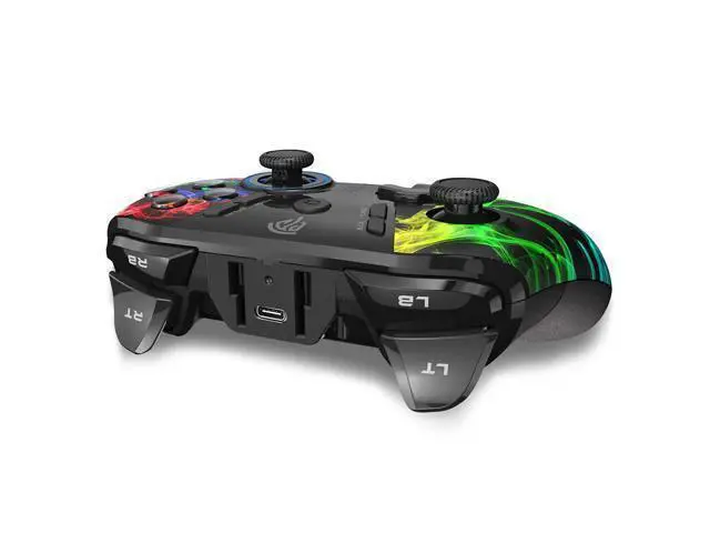 Alt view image 7 of 10 - ESM-9110 Wireless Gamepad Controller For PC Android TV Box PS3 Vibration Customised Buttons Gameapd PC Controller