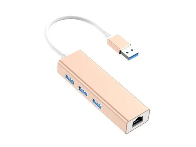Alt view image 8 of 10 - 4 in 1 Multi USB Hub 3 0 For Laptop PC Computer Accessories Adaptador USB Port Splitter To RJ45 USB 3.0 Hub Adapter Charger