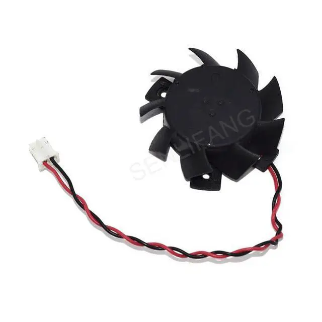 Alt view image 6 of 8 - New Graphics Card Cooling T124010DL DC12V 0.1A Two Lines Cooler