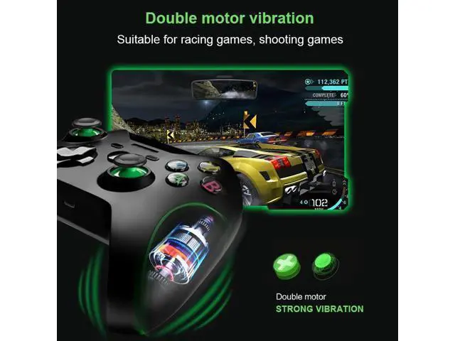 Alt view image 7 of 10 - 2.4GHz Wireless Gamepad Joystick Support For XBox 1 Controller For Win PC For ps3/Android smartphones Controller