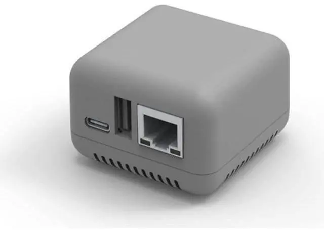 Alt view image 8 of 14 - NP330 USB 2.0 Print Server Mini Network Server Support for Cable/Phone/Computer Printing (Cable/WiFi Print)
