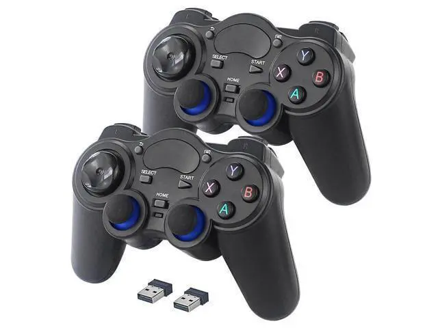 Alt view image 6 of 10 - 2.4G Wireless Gamepads Joystick Game Controller Joypad for PS3 PC Android Windows Raspberry Pi 4 Retroflag NESPi Retropie