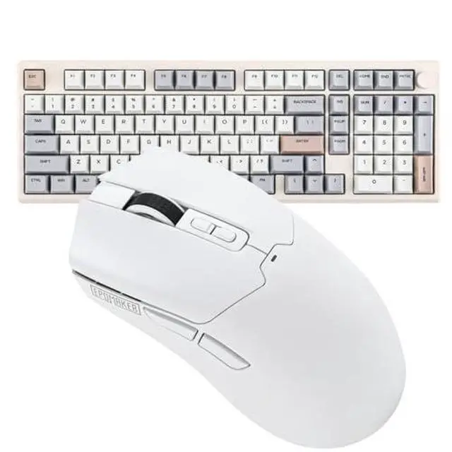 Alt view image 8 of 14 - Galaxy100 QMK/VIA Wireless Gaming Keyboard+Click Gaming Mouse Wireless 2.4Ghz/Bluetooth/Type-C