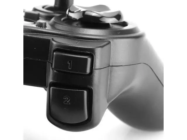 Alt view image 10 of 10 - Gamepad USB Game Controller Gaming Joypad Joystick Control for PC Computer Laptop Win7/8/10/XP/Vista Black Game Console