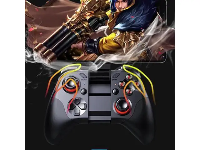 Alt view image 8 of 10 - 054 Bluetooth Gamepad Mobile Joypad Android Joystick Wireless VR Controller for Smartphone Tablet PC Phone