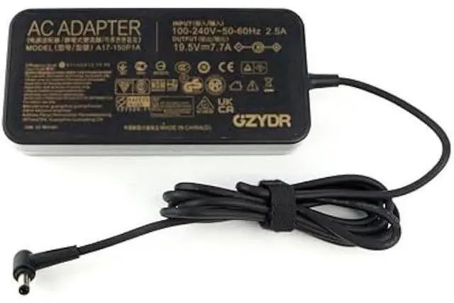 Alt view image 8 of 12 - 150W Laptop Adapter 19.5V 7.7A A17-150P1A AC Adapter for Asus Laptop Charger 5.5x2.5mm(not 4.5x3.0mm)