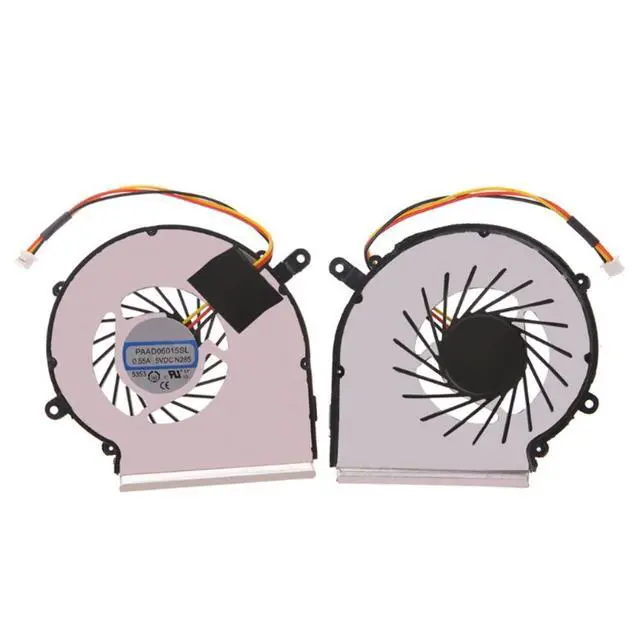 Alt view image 6 of 10 - Ventilador de refrigeración para portátil para MSI GE62 GE72 GL62 GL72 PE60 PE70 serie PAAD06015SL N302