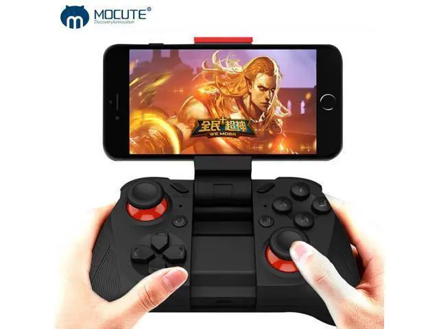 Alt view image 6 of 10 - 050 Wireless Game Pad Bluetooth Gamepad Controller Mobile Trigger Joystick For iPhone Android Cell Phone PC Smart TV Box